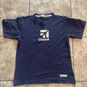 Cessna Blur  Short Sleeve Tee with Crew Neck USA🇺🇸